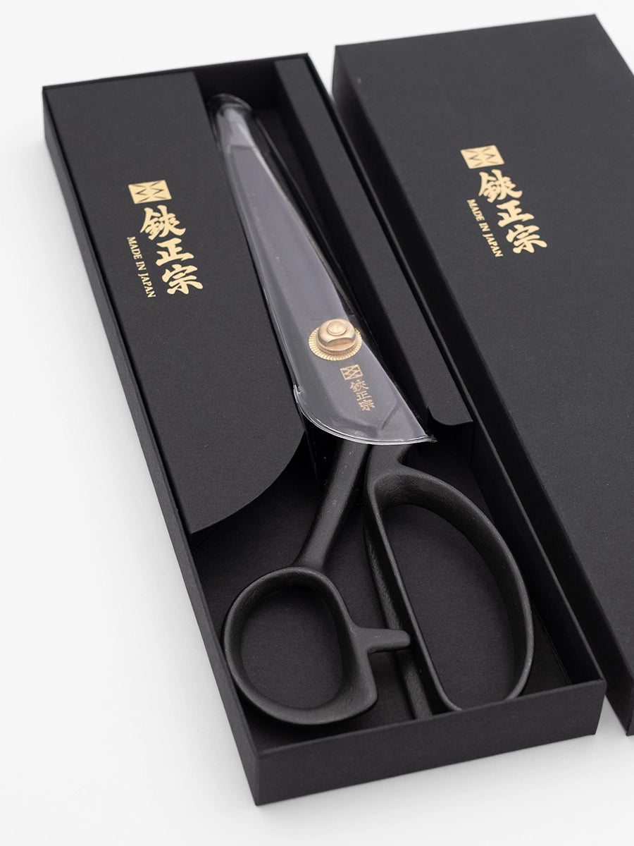 Ciseaux de couture 250 mm Noirs – Acier Yasuki Aogami