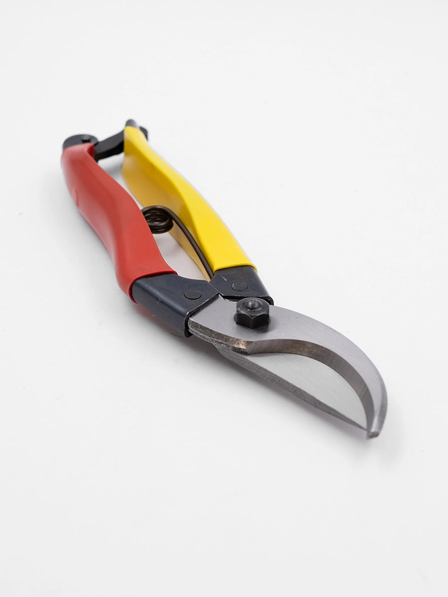 Onotetsu Sécateur Droitier Rouge & Jaune  200mm 180mm