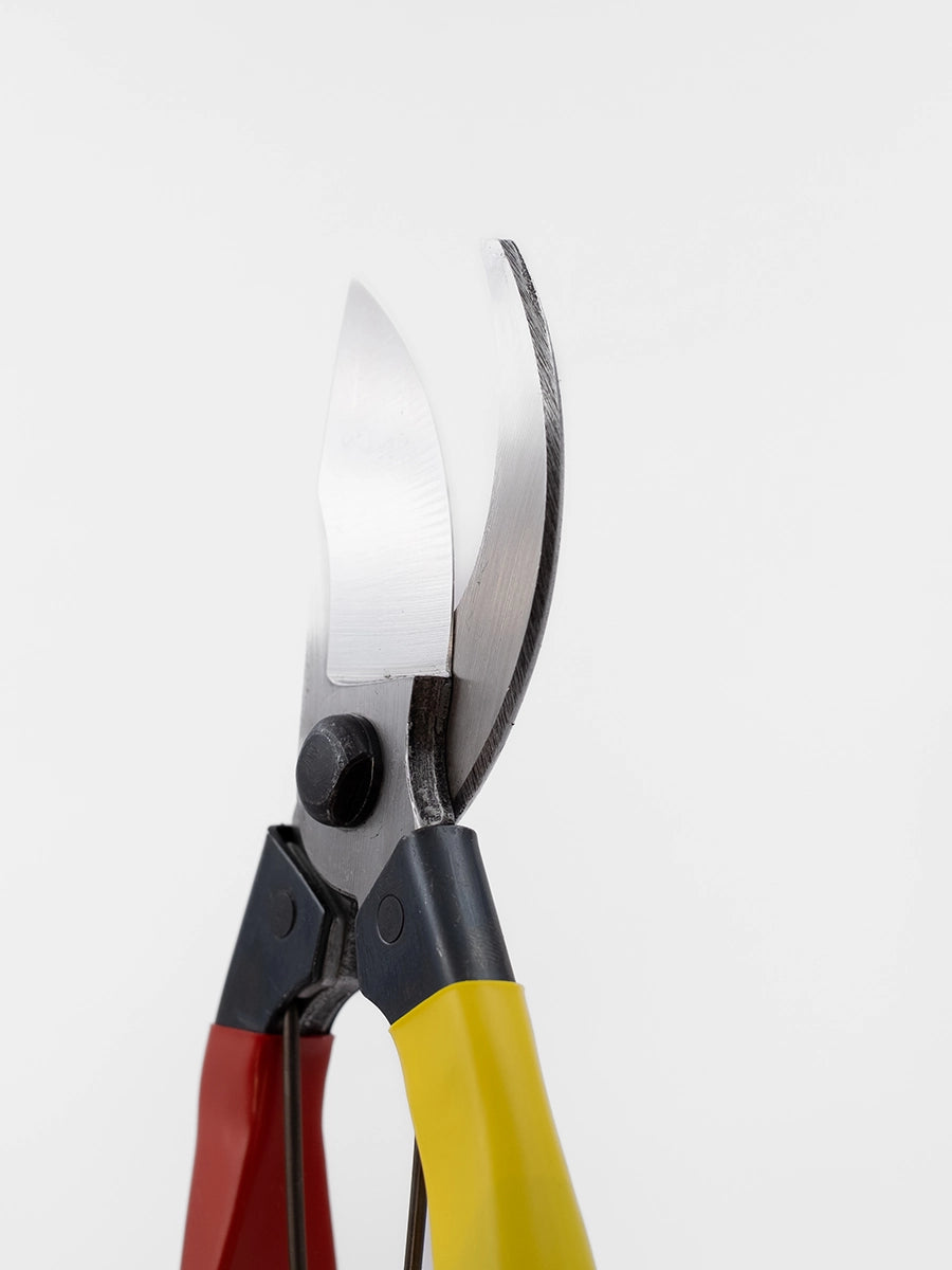 Onotetsu Sécateur Droitier Rouge & Jaune  200mm 180mm