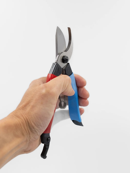 Onotetsu Sécateur Gauchers Rouge & Bleu  200mm 180mm